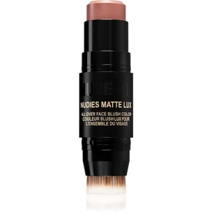 Nudies All Over Face Matte Lux — Róż w sztyfcie - Róże do policzków - miniaturka - grafika 1