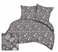 Pościel - pościel bawełna lux 200x220 + 2 poszewka B 549-1 pisanki popiel Wielkanoc - miniaturka - grafika 1