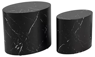 Zestaw stolików Mice black marble - Ławy i stoliki kawowe - miniaturka - grafika 1