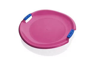 Ślizg sankowy SNOWFLAKE Tornado Super monster pink - Sanki i ślizgacze - miniaturka - grafika 1