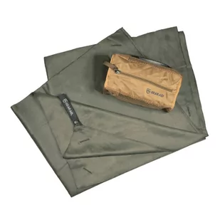 Gear Aid - Ręcznik szybkoschnący z mikrofibry Quick Dry Microfiber Towel XL - Zielony OD - 44035 - Ręczniki - miniaturka - grafika 1