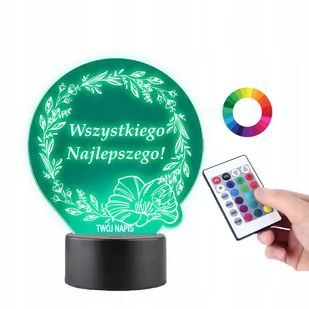 Lampka na Biurko Statuetka Prezent Urodziny - Lampy pozostałe - miniaturka - grafika 1