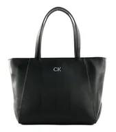 Torebki damskie - Calvin Klein Damskie torby Ck Daily Shopper Medium Pebble K60k611766, jeden rozmiar, Czarny (Ck Black), Rozmiar Uniwersalny - miniaturka - grafika 1