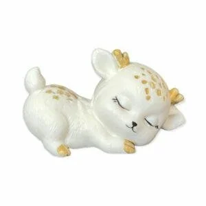 FIGURKA CUKROWA ŚPIĄCY JELONEK - Dodatki do ciast w proszku - miniaturka - grafika 1