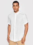 Koszule męskie - Benetton United Colors Of Koszula 5BKU5QJH8 Biały Relaxed Fit - miniaturka - grafika 1