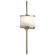 Lampy ścienne - Elstead Lighting Kichler Kinkiet LAMPA ścienna KL/MONA/S CLP KICHLER łazienkowa OPRAWA LED 7W IP44 cyna biała KL/MONA/S CLP - miniaturka - grafika 1