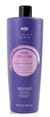 Szampony do włosów - Lisap Anti Yellow Fioletowy szampon do blondu 1l - miniaturka - grafika 1