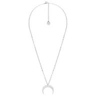 Naszyjniki - Naszyjnik księżyc odwrócony Lunula na łańcuszku stal szlachetna - Manoki - miniaturka - grafika 1