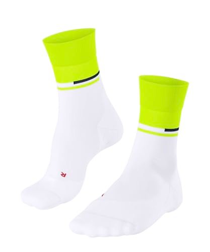 FALKE Mężczyźni Skarpety do biegania RU Compression Stabilizing M So lyocell materiał funkcyjny kompresyjne1 Para, Biały White 2003 Trend, 42-43