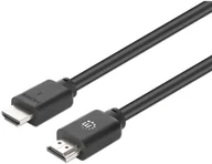 Kable komputerowe i do monitorów - Manhattan 4K60 HDMI 2.0 Kabel 1,5 m 18 Gbit/s schwarz 356640 - miniaturka - grafika 1
