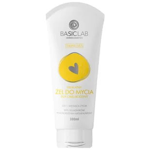 AMC PHARMA LIMITED BasicLab Delikatny żel do mycia, 100ml 7077886 - Kosmetyki do kąpieli - miniaturka - grafika 2