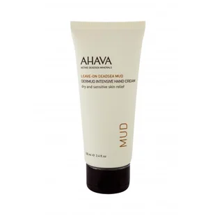 Ahava Mud Leave-On Deadsea Mud krem do rąk 100 ml dla kobiet - Kremy i maski do rąk - miniaturka - grafika 2