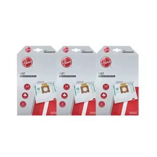 Hoover 35602586 Worki do Odkurzacza, Plastik, 3 x 4 Sztuk, Biały - Worki do odkurzaczy - miniaturka - grafika 1