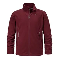 Kurtki męskie - Schöffel Męska kurtka polarowa Cincinnati3, Dark Burgundy, 56 - miniaturka - grafika 1