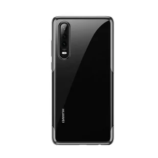 Baseus Shining Case żelowe etui pokrowiec na Huawei P30 czarny (ARHWP30-MD01) - Etui i futerały do telefonów - miniaturka - grafika 1