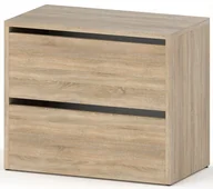Szafki na buty - Szafka Na Buty Uchylna Wąska Modułowa 60 CM Dąb Sonoma Bez Siedziska Regał - miniaturka - grafika 1