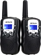 Krótkofalówki - Krótkofalówka Retevis RT388 dla dzieci, zabawka od 4-12 lat, radio z latarką VOX, prezent świąteczny do gier kempingowych - miniaturka - grafika 1
