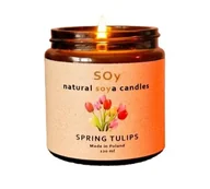 Świece - Świeczka sojowa SPRING TULIPS - miniaturka - grafika 1