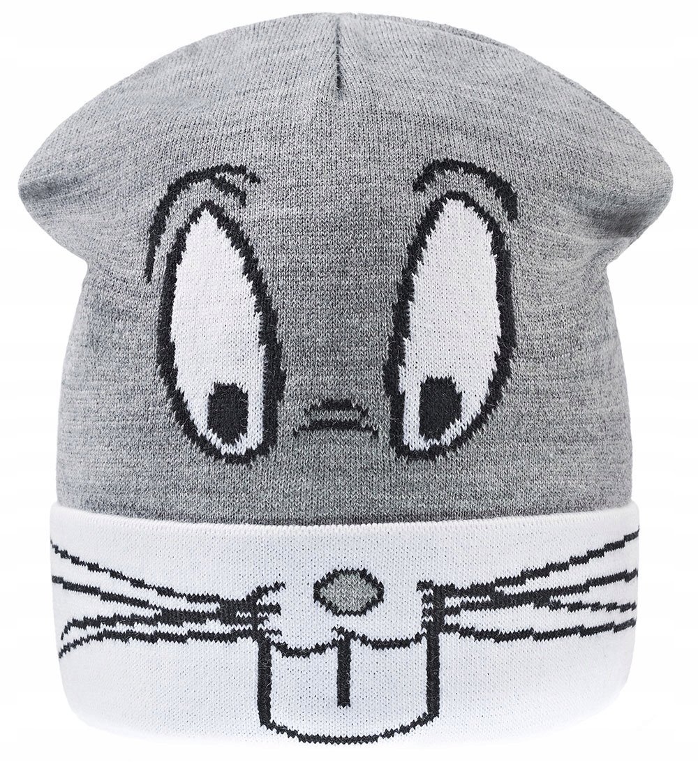 ZIMOWA CZAPKA BEANIE CIEPŁA WOOLK Mambo