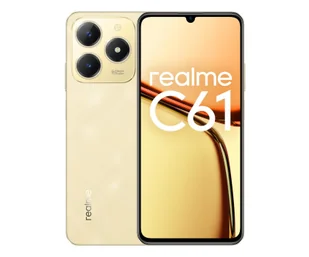 Realme C61 6/128GB Złoty - Telefony komórkowe - miniaturka - grafika 1