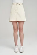 Spódnice - LEE SEASONAL SKIRT DAMSKA SPÓDNICA MINI OFF WHITE L38ACXFR 112108133 - Lee - miniaturka - grafika 1