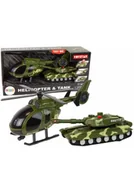 Militaria i wojskowość - Czołg napęd frykcyjny i helikopter - miniaturka - grafika 1