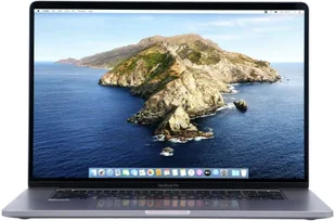 Apple MacBook Pro 16" A2141 2019r. i9-9880H 16GB 1024GB SSD 3072x1920 AMD Radeon Pro 5500M Klasa A- MacOS Big Sur QWERTY PL - Elektronika OUTLET - miniaturka - grafika 1