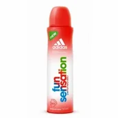 Dezodoranty i antyperspiranty dla kobiet - Adidas Dezodorant w sprayu Fun Sensation 150 ml - miniaturka - grafika 1
