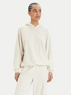 Bluzy damskie - Champion Bluza E10001 Beżowy Relaxed Fit - miniaturka - grafika 1