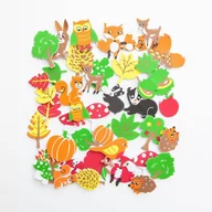 Scrapbooking - Naklejki Z Pianki Z Nadrukiem Dalprint 96Szt Las Kspi 009 - miniaturka - grafika 1