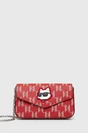 Torebki damskie - Karl Lagerfeld torebka kolor czerwony - miniaturka - grafika 1