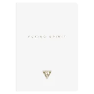 Zeszyty szkolne - Zeszyt Clairefontaine Flying Spirit A5, linie, biały - miniaturka - grafika 1
