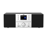 Wieże - JVC RD-E874B 15W Czarno-srebrny - miniaturka - grafika 1