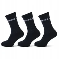 Skarpetki męskie - Skarpetki długie dla mężczyzn O'neill Sport socks 3-pak czarny 39-42 - miniaturka - grafika 1