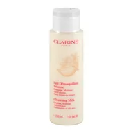 Mleczka do demakijażu - Clarins Anti-Pollution, mleczko do demakijażu z gencjaną do cery miesznej i tłustej, 200 ml - miniaturka - grafika 1