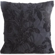 Poszewki na poduszki - Poszewka 45 x 45 Dekoracyjna Velvet Verso Czarny - miniaturka - grafika 1