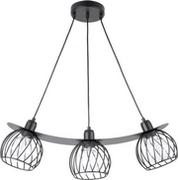 Lampy sufitowe - Sigma Regge lampa wisząca 3-punktowa czarna 31849 - miniaturka - grafika 1