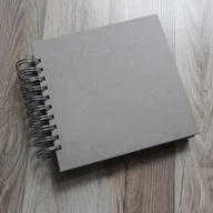 Scrapbooking - Album kopertowy Kraft 17,5x17cm - miniaturka - grafika 1
