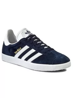 Trampki męskie - Adidas Buty Gazelle BB5478 Granatowy - grafika 1