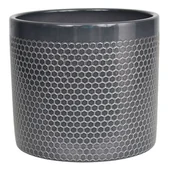 Donice - Osłonka ceramiczna 417 15 cm granit lazur - miniaturka - grafika 1