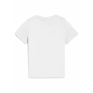 Dziecięca koszulka Super PUMA z grafiką PUMA White - Odzież sportowa dziecięca - miniaturka - grafika 1