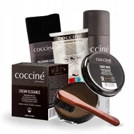 Środki do obuwia i ubrań - Zestaw 6w1 do Pielęgnacji i Impregnacji Butów z Brązową Pastą Coccine - miniaturka - grafika 1