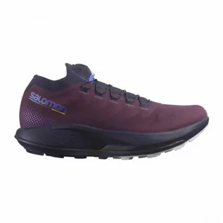 Buty sportowe damskie - Buty Salomon Pulsar Trail Pro W Grape Wine - grafika 1