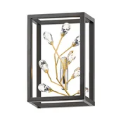 Lampy ścienne - Elegancka lampa ścienna z kryształkami W0578-01A-B5TF z serii SPRING - miniaturka - grafika 1