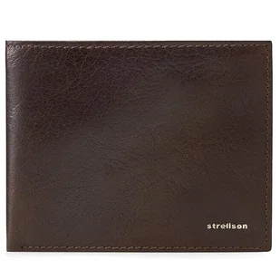 Duży Portfel Męski Strellson Billfold H8 4010001301 Brązowy - Portfele - miniaturka - grafika 1