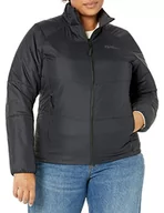Kurtki damskie - Jack Wolfskin Bergland damska kurtka hardshellowa, czarna, XXL - miniaturka - grafika 1