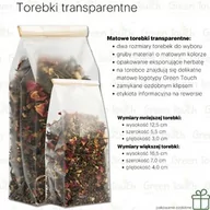 Herbata - Róża z pomarańczą (Pakowanie ozdobne, Torebka transparentna 25 g) - miniaturka - grafika 1