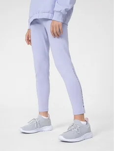 4F Legginsy 4FJSS23TTIGF039 Fioletowy Slim Fit - Legginsy - miniaturka - grafika 1