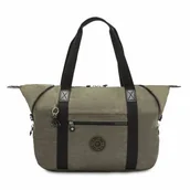 Torby podróżne - Kipling Basic Art M Weekender Holdall 56 cm oliwka - miniaturka - grafika 1