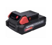 Akumulatory do elektronarzędzi - Extol Premium - Akumulator 2000 mAh/20 V - miniaturka - grafika 1